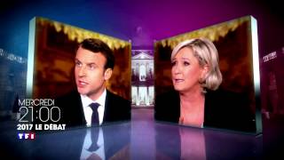 2017 le débat  lultime faceàface mercredi à 21h [upl. by Laaspere220]