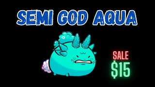 SEMI GOD AQUA CHEAP FOR SALE [upl. by Eiralam153]