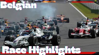 F1 2007 Belgian Grand Prix Extended Highlights Round 14 [upl. by Ignatz]