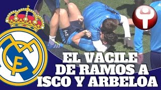 El vacile de Ramos a Isco y Arbeloa [upl. by Kajdan]