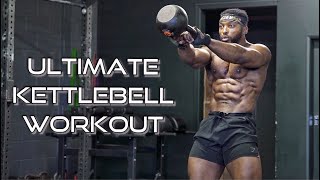 ULTIMATE FULL BODY KETTLEBELL WORKOUT  Beginners and Advanced [upl. by Kondon]