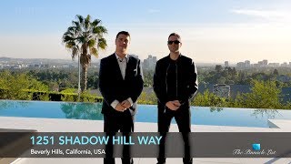 1251 Shadow Hill Way Beverly Hills California 🇺🇸  Joseph Ferrugio Design Story  Marcus Anthony [upl. by Harias487]