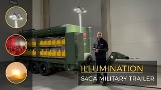 S4GA Military Trailer External and Internal Illumination [upl. by Gottwald808]