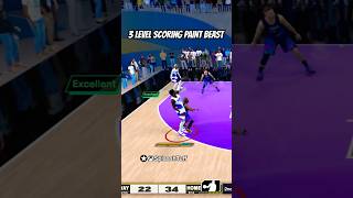 3 Level Scoring Paint Beast 🔥nba2kcommunity [upl. by Eidur939]