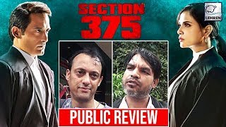 Section 375 Public Review  Akshaye Khanna  Richa Chadha  Meera Chopra  LehrenTV [upl. by Lederer247]