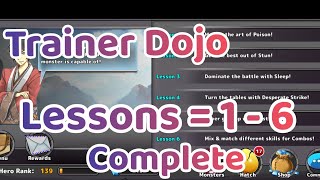 Neo monsters Complete Lesson  1  6 Trainer Dojo [upl. by Ogu]