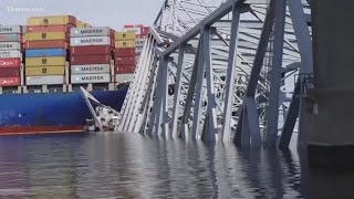 Latest in Francis Scott Key Bridge collapse  New channel opening to resume some shipping [upl. by Judd]