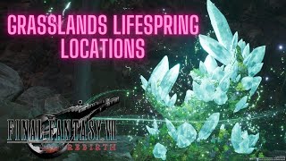 FF7 Rebirth  Kalm Grasslands Lifespring Locations Guide [upl. by Yesnel]