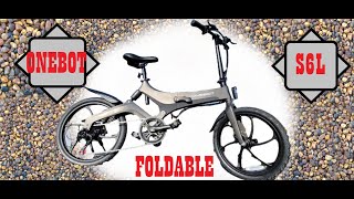 FOLDABLE EBIKE ONEBOT S6L [upl. by Olva401]