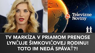 MARKÍZA PREKROČILA HRANICE ŠIMKOVIČOVÁ sa bráni zubami nechtami TOTO im najnovšie nedá spávať [upl. by Elonore]