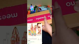 Viral meesho electronic trimmer in budgetaffordable face trimmerhair removal trimmer hairremoval [upl. by Anyehs]