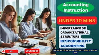 Importance of Organizational Structure Responsibility Accounting [upl. by Nogas]