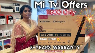 Xiaomi 32 To 65 Inch Tv📺 3 Years WarrantyMi Tv Great Indian Sale special offer2024amazon flipkart [upl. by Alegna]