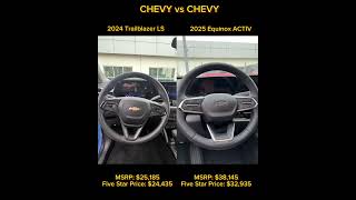 Chevy vs Chevy fivestarchevrolet chevyvschevy equinox trailblazer chevrolet dallas texas [upl. by Denae]