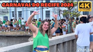 PRÉ CARNAVAL DO RECIFE  PE 2024 [upl. by Zed797]