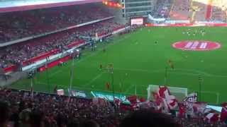 1FC Kaiserslautern  TSV 1860 München 32 04082014 WestkurvSong [upl. by Adnilym]