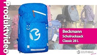 Beckmann Schulrucksack Classic 28L  Produktvideo [upl. by Mckale604]