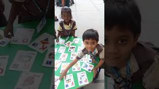 Alphabets Identification by kindergarten kids weekend activity [upl. by Crane]