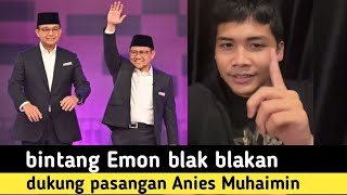 VIRALL BINTANG EMON DUKUNG ANIES [upl. by Euqor]