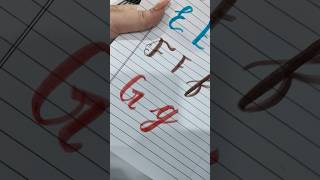 Letter G calligraphy india art artist artwork drawing youtubeshorts calligraphy youtube [upl. by Repinuj80]