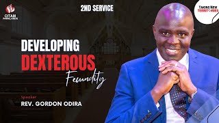 5th May Sunday second service Developing Dexterous Fecundity Rev Gordon Odira [upl. by Etan]