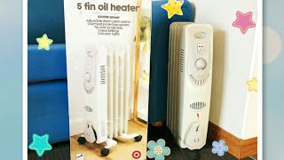 UNBOXING TARGET 5 FIN OIL HEATER AUSTRALIA  AFFORDABLE ROOM HEATER DEMO [upl. by Dupre]