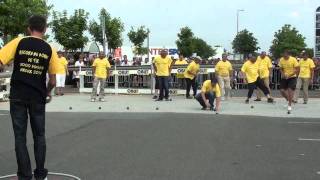 Pétanque  1000 boules dans lheure à Dreux avec Damien Hureau [upl. by Yrelav204]