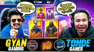 Gyan Bhai GyanGaming Challenged me For Collection Battle 😱 Unbelievable Result  Tonde Gamer [upl. by Josefina]