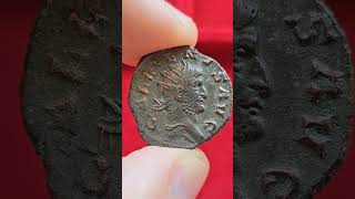 Highly Debased Gallienus Antoninianus from the Siscia Mint [upl. by Aelyak]