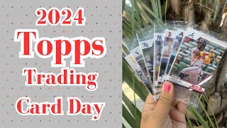 ⚾️ 2024 Topps Trading Card Day packs sportscards cards baseballcards [upl. by Nittirb]