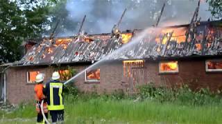 Großfeuer in Otterndorf Cuxhavener NachrichtenNiederelbeZeitung [upl. by Starr]