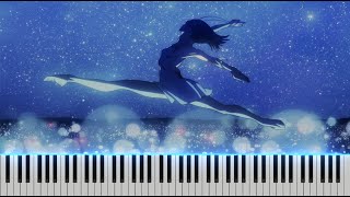 DandaDan Episode 7 OST  Acro Silkys Flashback Piano Tutorial  sheet [upl. by Augustin420]