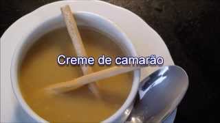 Receita de Creme de camarão marisco by necasdevaladares [upl. by Amhsirak]