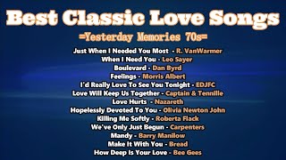 Best Classic Love Songs 70s [upl. by Higginson]