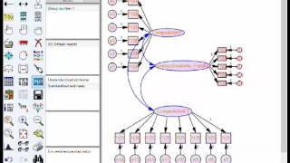 SEM Cálculo de correlaciones variables latentes y su impacto [upl. by Virgilia758]