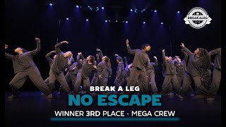 No Escape  3rd Place  BREAK A LEG 2024  Mega Crew  Meervaart  Crew Competition [upl. by Hashim300]