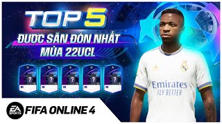 TOP 5 Cầu Thủ 22UCL Được Săn Đón Nhiều Nhất FIFA Online 4 ft ibrobot pressingtime [upl. by Bik]