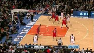 The Jeremy Lin Show Vs New Jersey Nets 2412 [upl. by Keele]