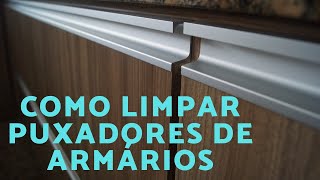 Como Limpar Puxadores em Perfil de alumínio [upl. by Tehc]