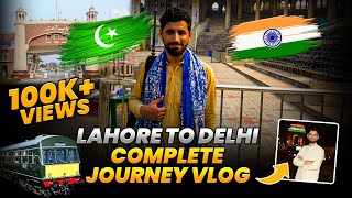 Pakistani going to India  Lahore to Delhi by road  Complete Journey Vlog [upl. by Trepur777]