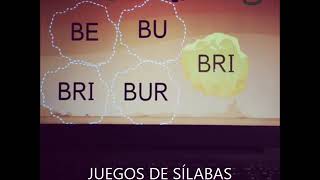 Juego silabas trabadas APRENDER A LEER 2 CON GRIN lectoesctritura interactiva apps para niños [upl. by Ap886]