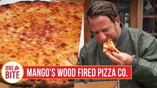 Barstool Pizza Review  Mangos Wood Fired Pizza Co Mystic CT [upl. by Pavkovic]