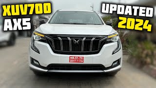 New Mahindra Xuv700 AX5 2024 Model ✅ Price Features amp All Details ✅ [upl. by Tcideneb162]