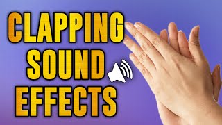 clapping sound effects  audience clapping sound  one person clapping sound [upl. by Amari]