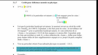 Les crédits dimpôt personnels partie 12018 [upl. by Stalk]