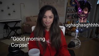 Corpses morning voice jump scares Rae [upl. by Eihctir]