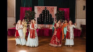 Ladies Sangeet Performance  Ladies Giddha Performance [upl. by Soll815]