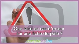 Comment vérifier son bulletin de salaire [upl. by Melody]