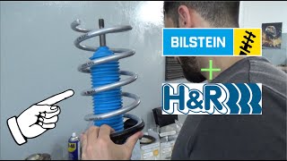 Amortiguadores Bilstein B8  Espirales HampR para el E34 [upl. by Wagoner]