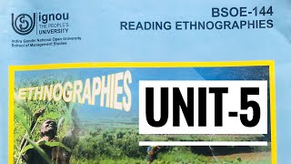 BSOE 144Unit 5Reading EthnographiesGlobal Ethnography [upl. by Rocher]